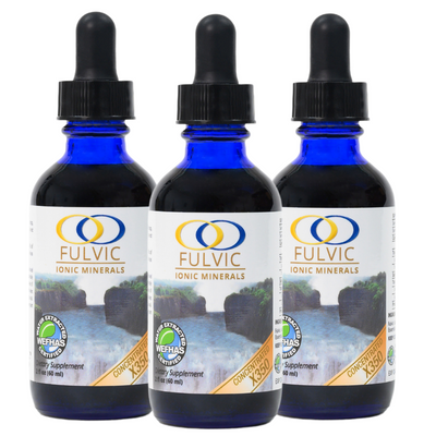 Weight loss- 3 Bottles of Fulvic Ionic Minerals X350