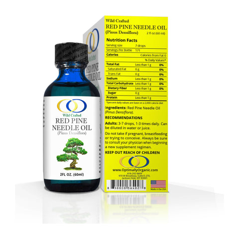 Red Pine Needle Oil 2oz - Optimally Organic